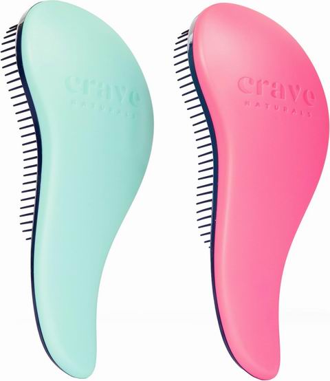 白菜价！Crave Naturals 顺发梳2件套 8.99加元（原价 27.99加元）！每件4.49加元