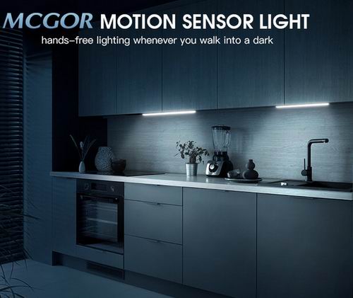  MCGOR 40颗LED可充电室内运动传感器灯2件套 25.8加元（原价 39.99加元）