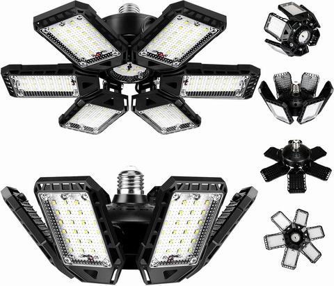  Aoretic 180W LED车库灯泡2件装 31.44加元（原价 36.99加元）！每件15.72加元