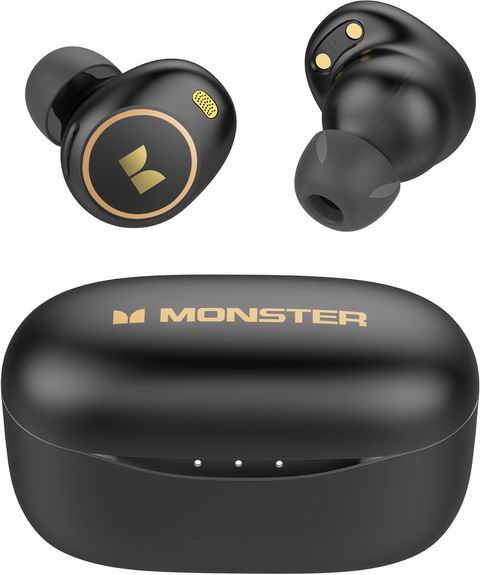  Monster 无线蓝牙耳机 32小时播放 带充电盒 39.99加元（原价 149.99加元）