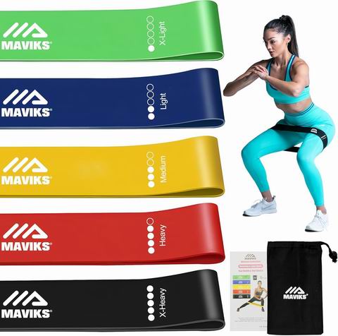 MAVIKS 健身阻力带5条 10.99加元(原价 12.99加元)!每条2.19加元  MAVIKS 健身阻力带5条 10.99加元(原价 12.99加元)!每条2.19加元
