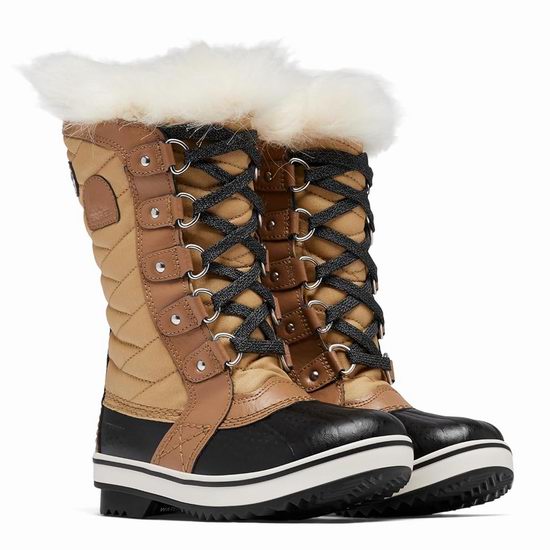 白菜价!Sorel Tofino II 加拿大冰熊 大童雪地靴3.6折 54加元包邮!成人也可穿!