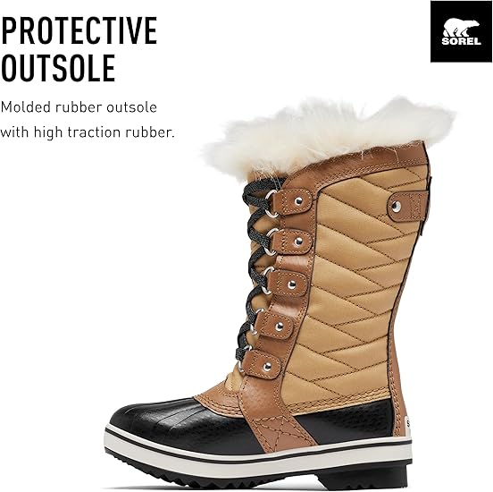 白菜价!Sorel Tofino II 加拿大冰熊 大童雪地靴3.6折 54加元包邮!成人也可穿!