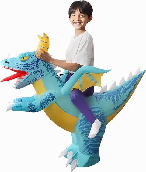  TQSAYHOB 儿童充气恐龙服装 25.99加元（原价 35.99加元）