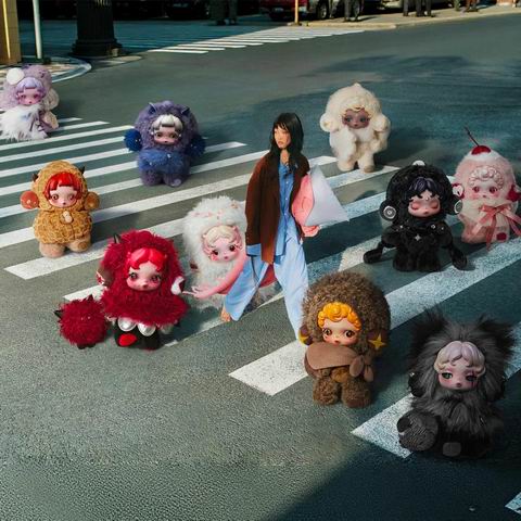 POP MART 骷髅熊猫 不眠剧场系列 你找到我了!毛绒挂件盲盒 53.99加元