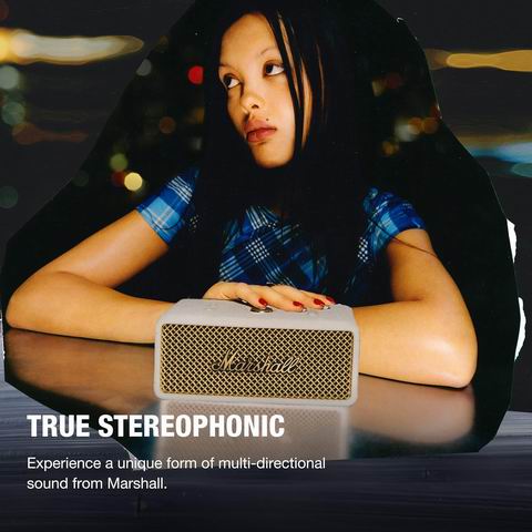 Marshall Emberton III 便携式蓝牙音箱  IP6 防尘防水 播放32小时 199.98加元(原价 249.98加元)!2色可选