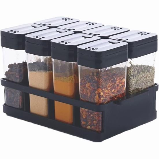  历史新低！OPTRANEST 透明香料调料罐8件套4折 9.99加元！