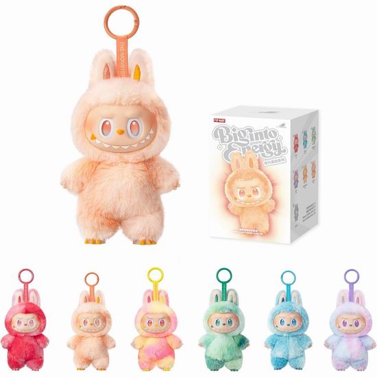手慢无!补货!POP MART The Monsters 泡泡玛特 拉布布 前方高能系列 搪胶毛绒挂件盲盒 37.99加元包邮!