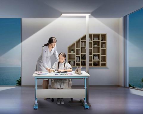 爆款Honeywell 霍尼韦尔 LED 现代护眼落地灯/阅读灯 可调自然日光 377.9加元(原价 419.99加元)