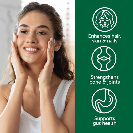 黑五价!Organika 天然强效胶原蛋白粉(500g)6.6折 33.27加元包邮!促进头发、肌肤、关节健康!