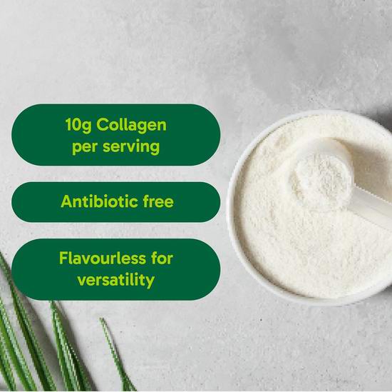 黑五价!Organika 天然强效胶原蛋白粉(500g)6.6折 33.27加元包邮!促进头发、肌肤、关节健康!