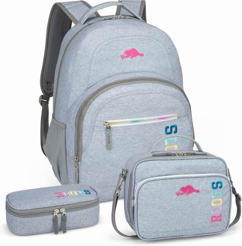 白菜价！历史新低！Roots Athletic 3合1青少年防水双肩包+午餐包+铅笔盒套装3.6折 32.2加元（原价 89.99加元）