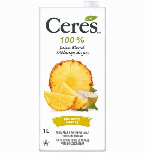 Ceres 天然芒果汁1升装 2.84加元!多种味道可选