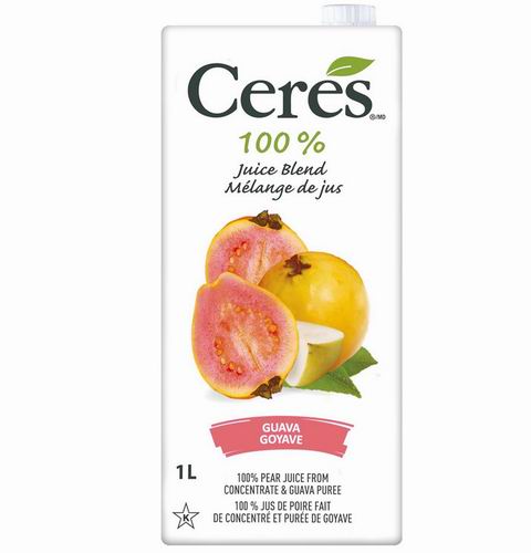 Ceres 天然芒果汁1升装 2.84加元!多种味道可选