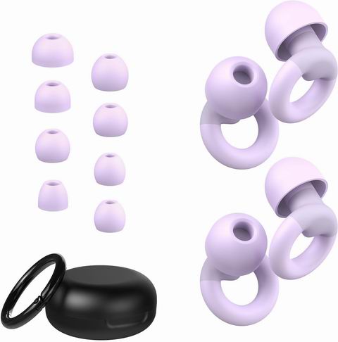  JUSTRVN 睡眠耳塞2副+8个不同尺寸耳塞套 降噪达 25dB-30dB   11.89加元（原价 13.99加元）！2色可选