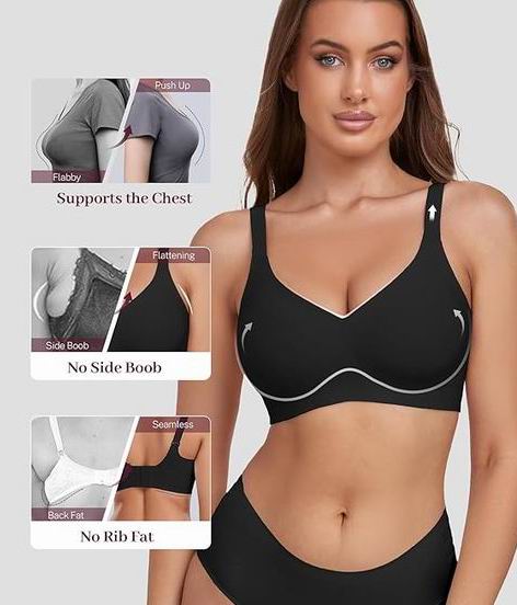 Gailife 女士无钢圈无痕文胸 24.5加元起(原价 32.99加元)!多色可选