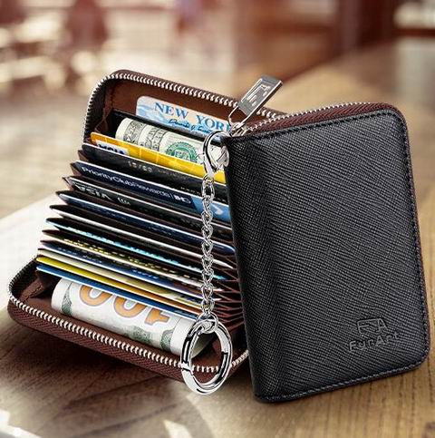 FurArt 防盗刷信用卡钱包 带钥匙链 9.99加元(原价 13.99加元)