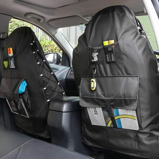 白菜价!历史新低!TSUGAMI 防水防污 带收纳袋 汽车前排座椅保护套2.3折 7.59加元! 白菜价!历史新低!TSUGAMI 防水防污 带收纳袋 汽车前排座椅保护套2.3折 7.59加元!