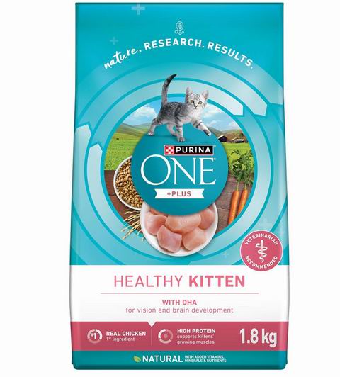Purina 普瑞纳 ONE +Plus 鸡肉味 幼猫干粮 1.8公斤 11.86加元(原价 13.99加元)