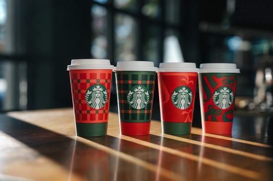 节日氛围拉满!星巴克节日限定菜单上线,红杯日定档下周四!