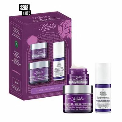 超值装打折啦!Kiehl's 科颜氏48小时闪购,全场7折+送2倍积分+送价值78加元7件套大礼包!抢淡斑精华、高保湿面霜超值装!