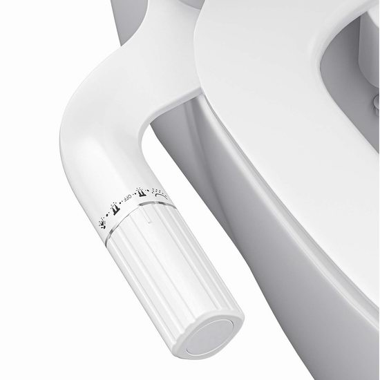  历史新低！DTHENS 双喷头 可调水压 马桶便洁宝5折 29.99加元包邮！