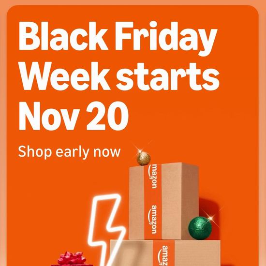 亚马逊黑五大促官宣，早鸟优惠上线，折扣力度空前！11月20日正式开抢！