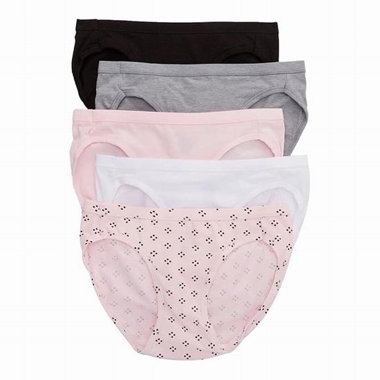 超级白菜!历史新低!Hanes 女式三角内裤5件套1.5折 5.5加元! 超级白菜!历史新低!Hanes 女式三角内裤5件套1.5折 5.5加元!