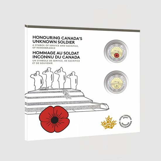 新品上市！《2025加拿大无名战士纪念币收藏卡》 14.95加元包邮！