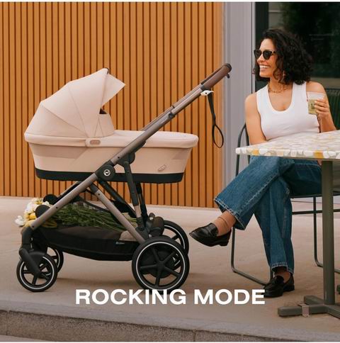 Cybex e-Gazelle S高级电动助力婴儿车 可转换双人模式 7折 1189.97加元(原价 1699.95加元)!多色可选