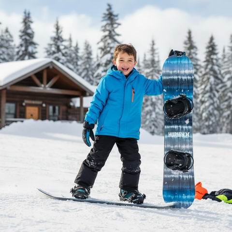 Hurley 37英寸儿童入门级单板滑雪板 34.99加元（原价 49.99加元）