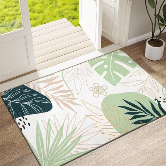  白菜价！历史新低！Yamaziot 2x3英尺 波西米亚风小地毯/室内门垫3.3折 9.99加元清仓！2色可选！