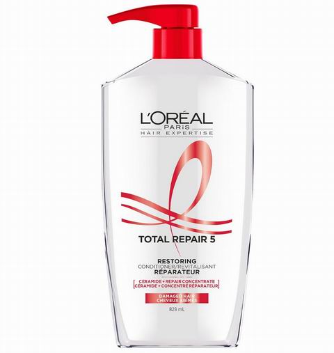 L'Oréal Paris 多效修护5号护发素828毫升 10.42加元(原价 13.49加元)