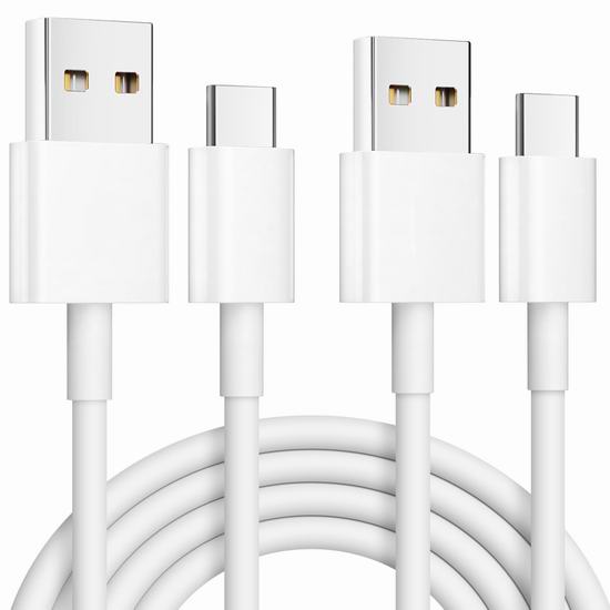 白菜价!历史新低!SMICEM USB-C 快充数据线2件套2.8折 3.99加元! 白菜价!历史新低!SMICEM USB-C 快充数据线2件套2.8折 3.99加元!