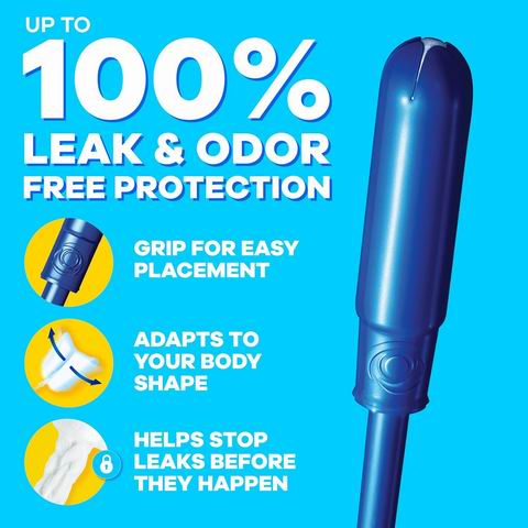 Tampax Pearl 无香型 超强吸收卫生棉条50支 12.32加元(原价 14.97加元)