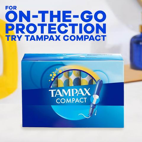 Tampax Pearl 无香型 超强吸收卫生棉条50支 12.32加元(原价 14.97加元)