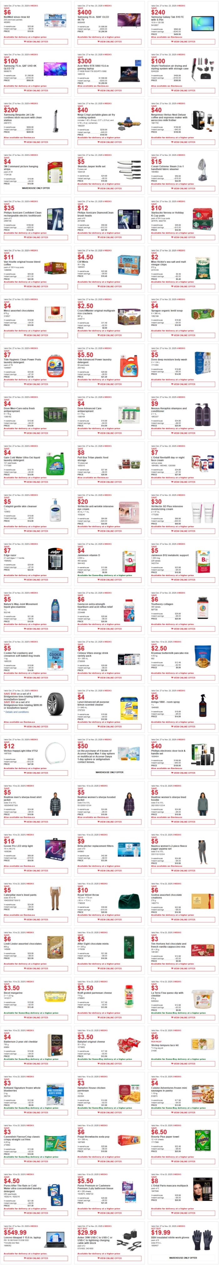 独家!【加东版】Costco黑五预售,有效期至11月23日!iPhone月供+送0、乐高行李箱.99、软骨素.99、汤米防寒服.99、沙梨.99、咸鸭蛋.99、青口减、透明鞋盒.99!