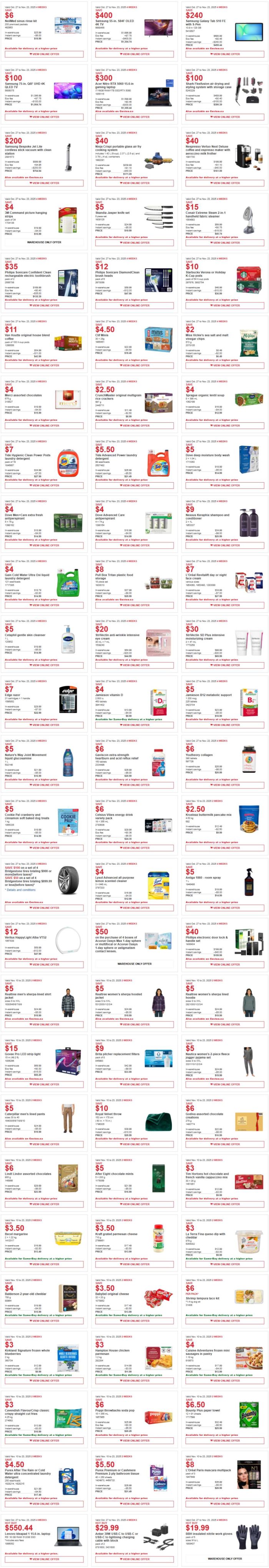 独家!【加东版】Costco黑五预售,有效期至11月23日!iPhone月供+送0、乐高行李箱.99、软骨素.99、汤米防寒服.99、沙梨.99、咸鸭蛋.99、青口减、透明鞋盒.99!