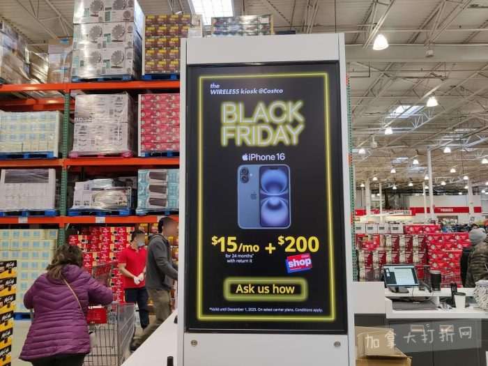 独家!【加东版】Costco黑五预售,有效期至11月23日!iPhone月供+送0、乐高行李箱.99、软骨素.99、汤米防寒服.99、沙梨.99、咸鸭蛋.99、青口减、透明鞋盒.99!