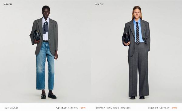 Sandro黑五大促:全场7折!法式名媛穿搭天花板