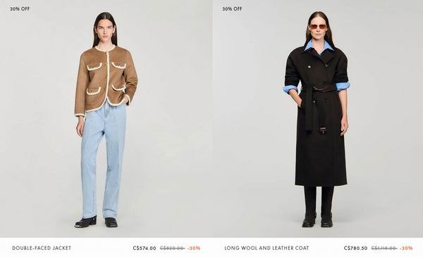 Sandro黑五大促:全场7折!法式名媛穿搭天花板