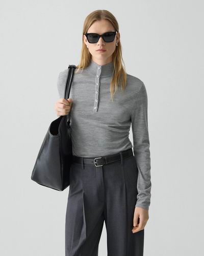 Theory 黑五大促,全场4.5折起!入羊毛衫1、羊绒围巾9.25、羊绒毛衣8.75、羊绒大衣4