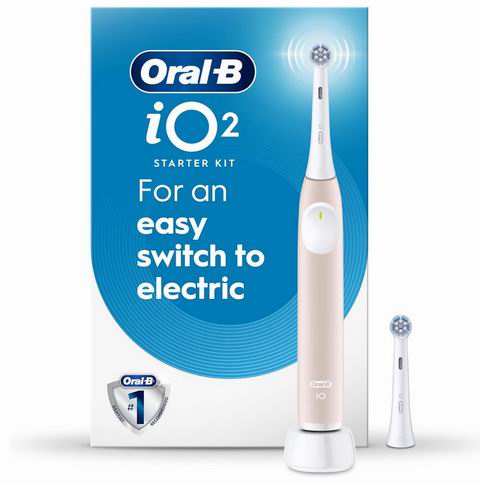 黑五史低价！Oral-B iO2 电动牙刷+2个刷头 59.99加元（原价 97.28加元）！多色可选