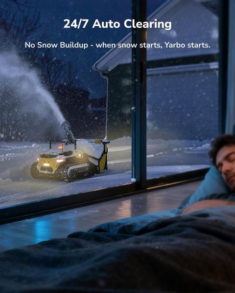 黑五史低!YAYARBO 模块化设计 多功能自动扫雪机器人 5499加元(原价 6899加元)