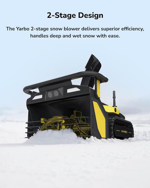 黑五史低!YAYARBO 模块化设计 多功能自动扫雪机器人 5499加元(原价 6899加元)