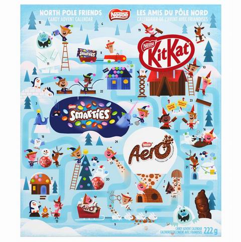 NESTLE 雀巢巧克力北极朋友降临节日历 9.97加元