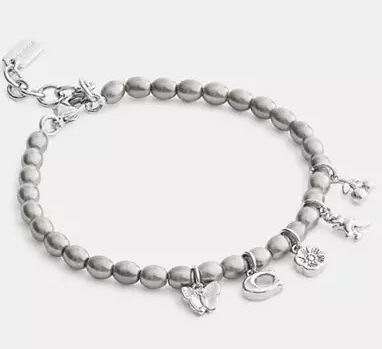 白菜价!Coach奥莱 精美首饰项链3折起+额外7.5折!入项链、耳环、三环项链.25、手表7!