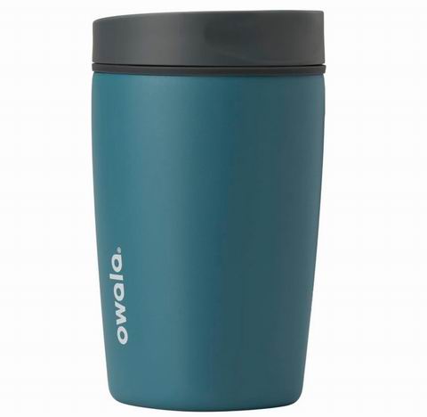 Owala SmoothSip 12盎司滑动式不锈钢保温杯/咖啡杯 24.49加元（原价 34.99加元） ! 2色可选