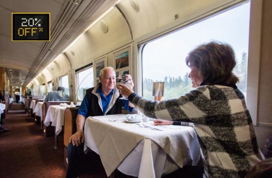 坐着火车去旅行!Via Rail 维亚火车黑五大促 ,全国火车票、卧铺票6.5折起!17岁以下免费!