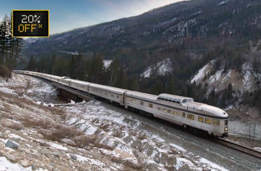 坐着火车去旅行!Via Rail 维亚火车黑五大促 ,全国火车票、卧铺票6.5折起!17岁以下免费!